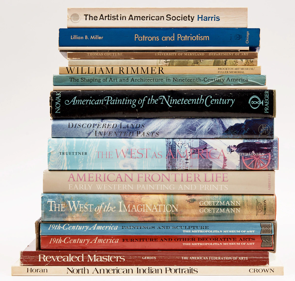 Books and Reference, A Collection of Eighteen American Art Reference Books, 18 books