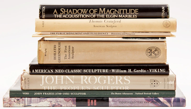 Books and Reference, A Selection of Ten Sculpture Reference Books, 10 books
