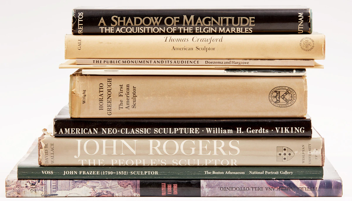 Books and Reference, A Selection of Ten Sculpture Reference Books, 10 books
