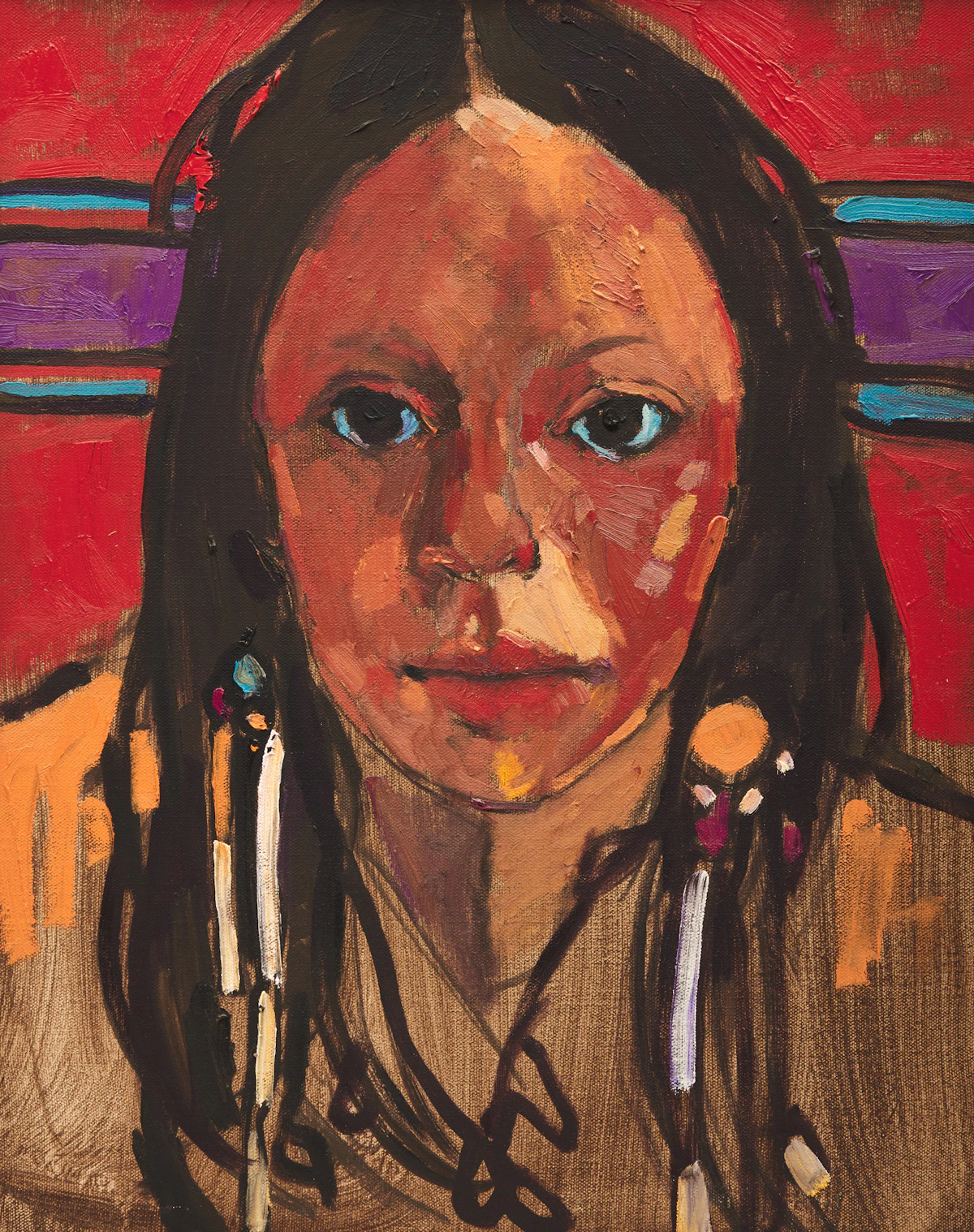 Arthur Shilling, Portrait, 1983, oil on canvas