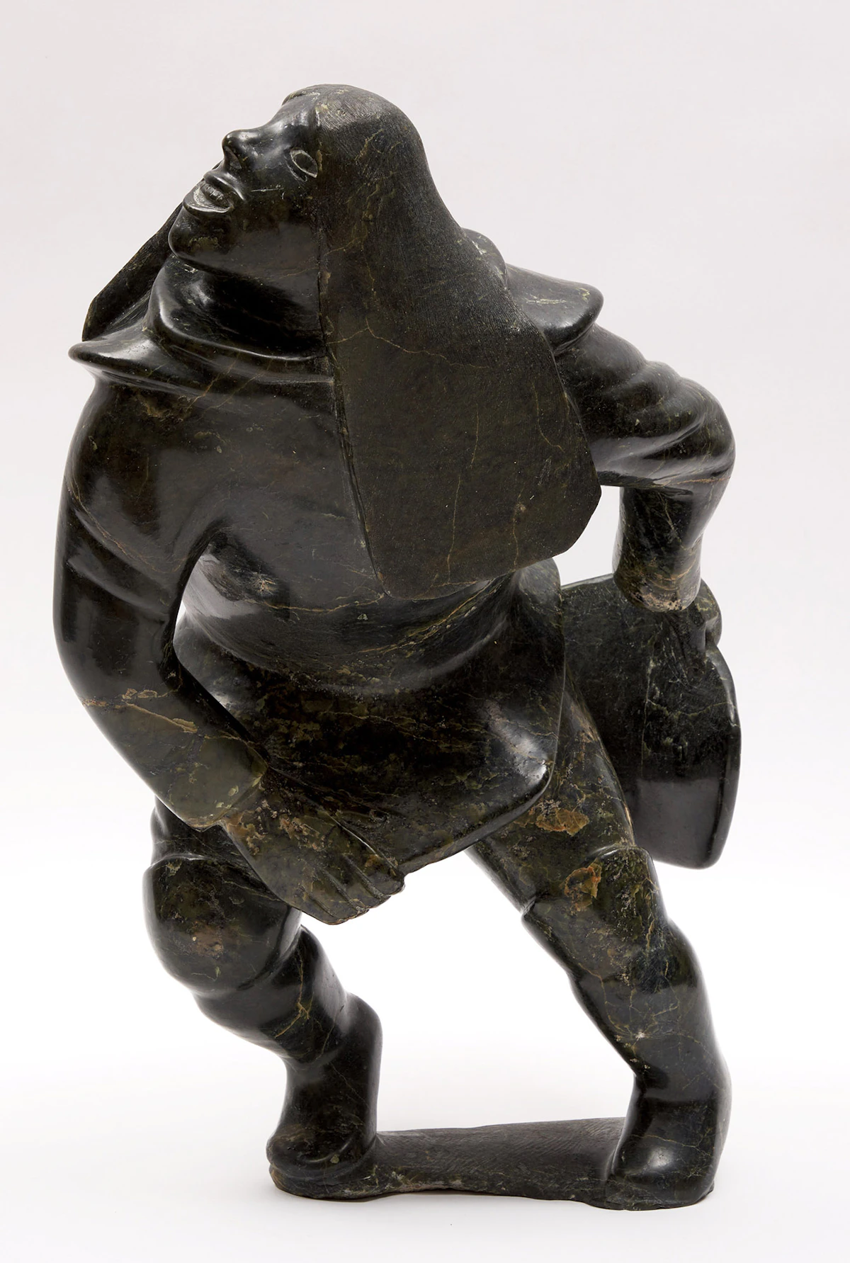 Qavaroak Tunnillie, Woman Dancing, stone