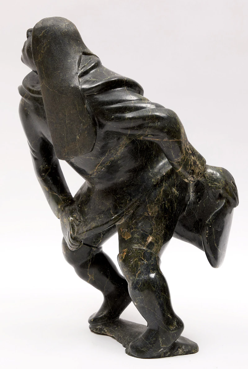 Qavaroak Tunnillie, Woman Dancing, stone - view 3