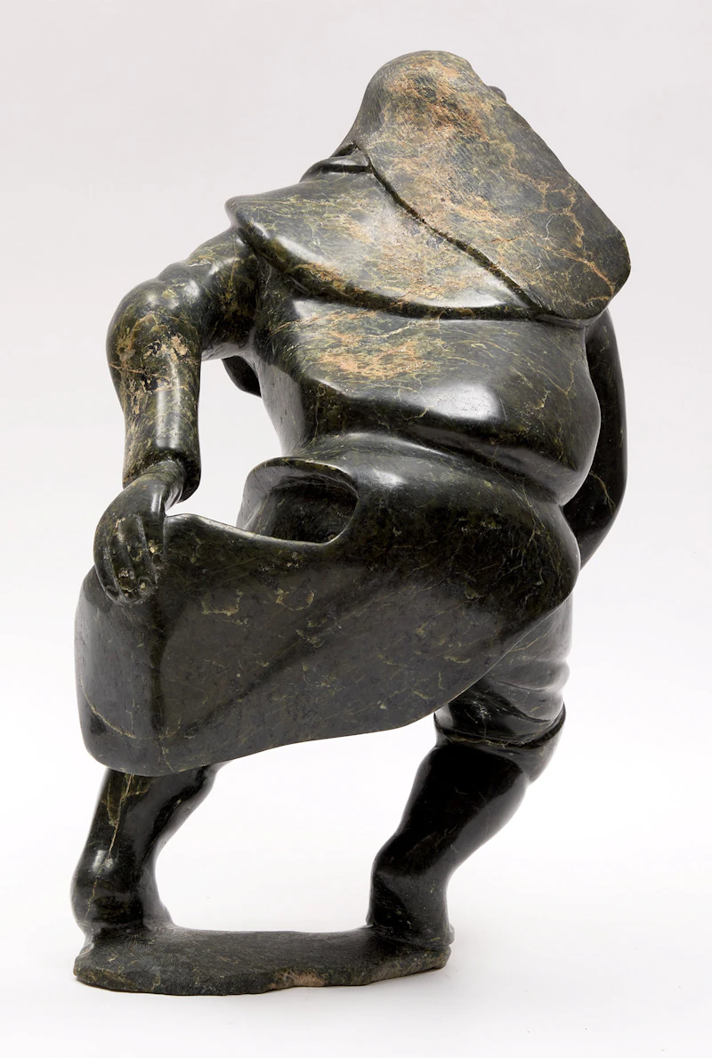 Qavaroak Tunnillie, Woman Dancing, stone - view 4