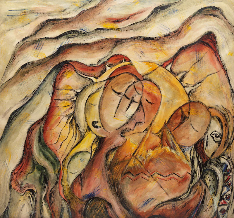 Clouds of Memory by Daphne Odjig