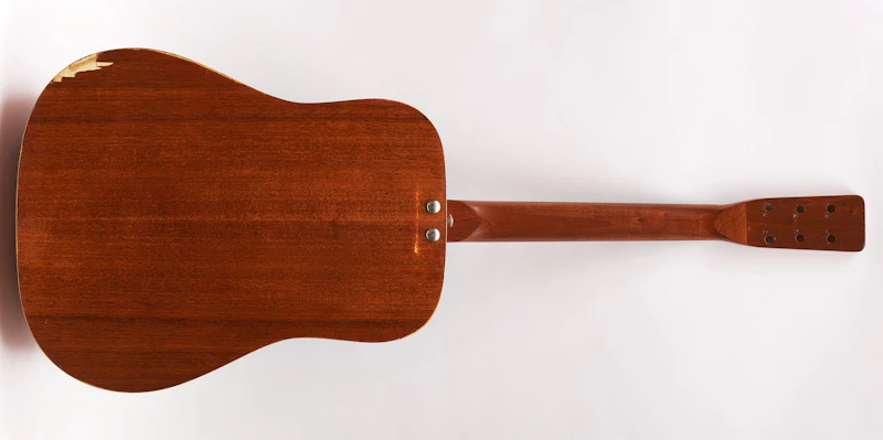 Lawrence Paul Yuxweluptun, Painted Guitar, hand-painted in oil on guitar, 1989 - view 4