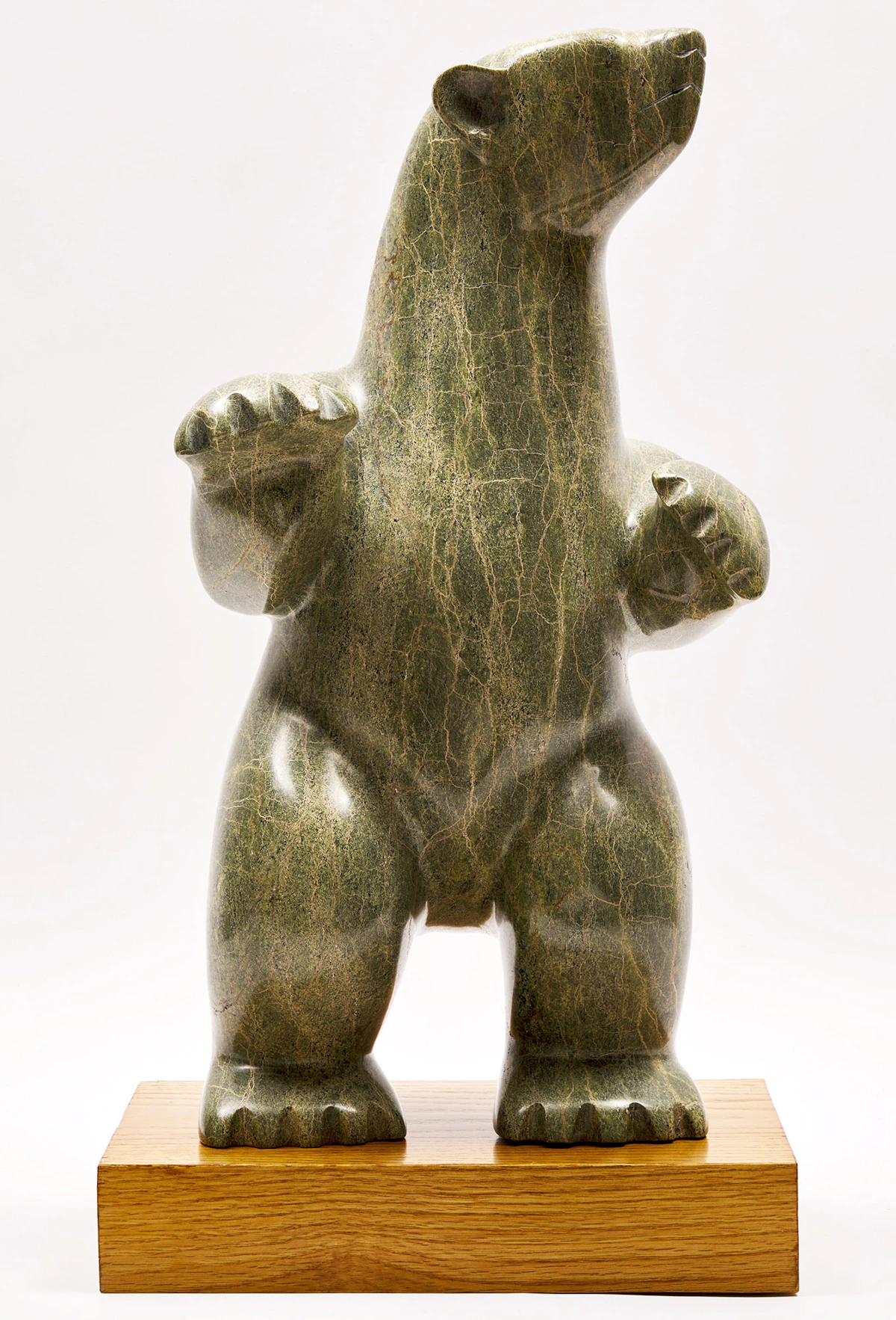 Unidentified Inuit Artist, Dancing Bear, stone