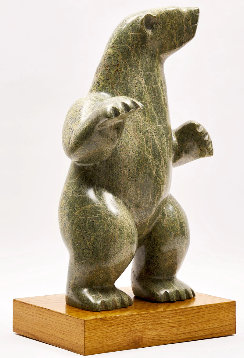 Unidentified Inuit Artist, Dancing Bear, stone - view 2