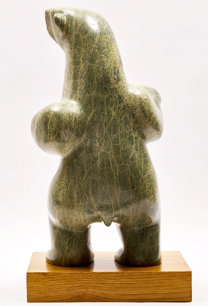 Unidentified Inuit Artist, Dancing Bear, stone - view 4