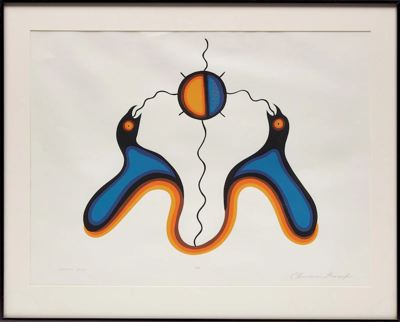 Clemence Westcoupe, Morning Birds, serigraph - view 2