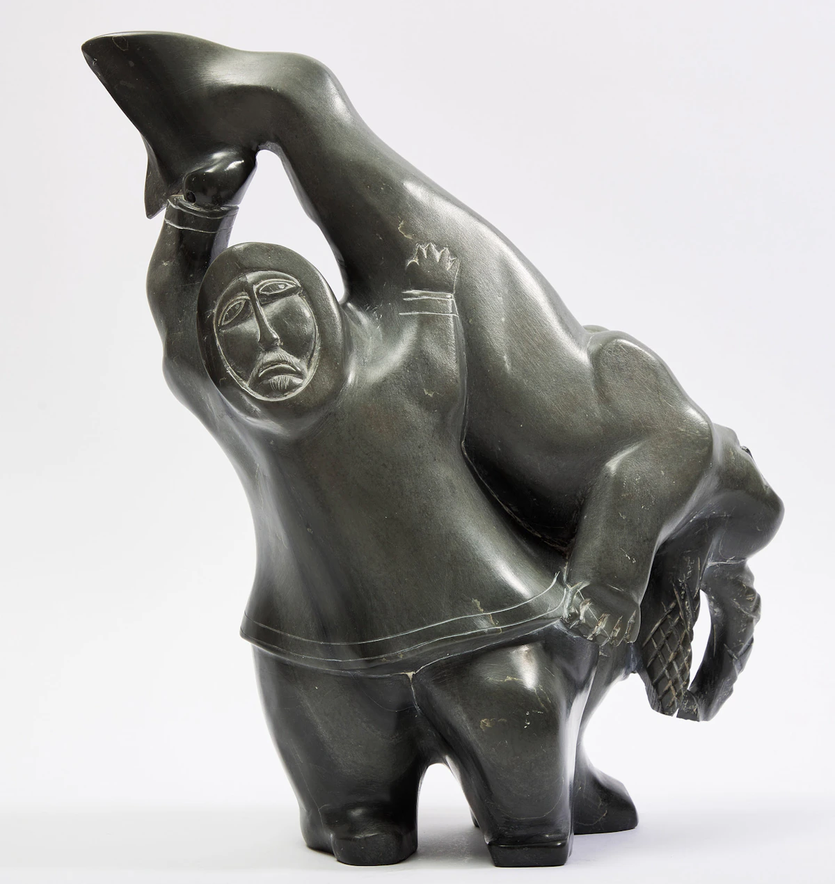 Davidee Kavik, Hunter and Sedna, stone