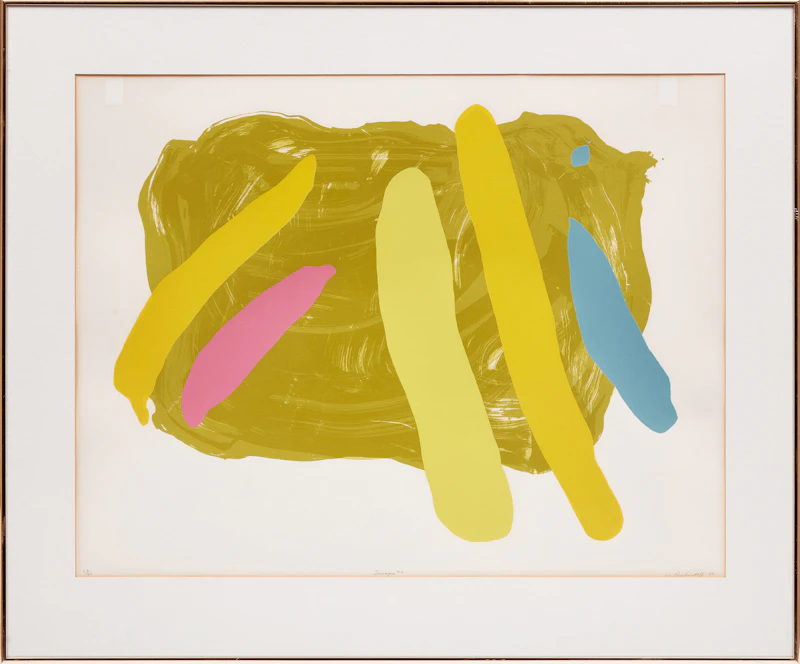 William Perehudoff, Tanagra #4, colour silkscreen, 1984 - view 2