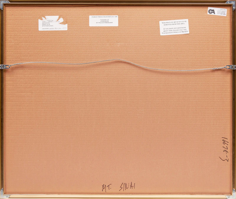 William Perehudoff, Tanagra #4, colour silkscreen, 1984 - view 3