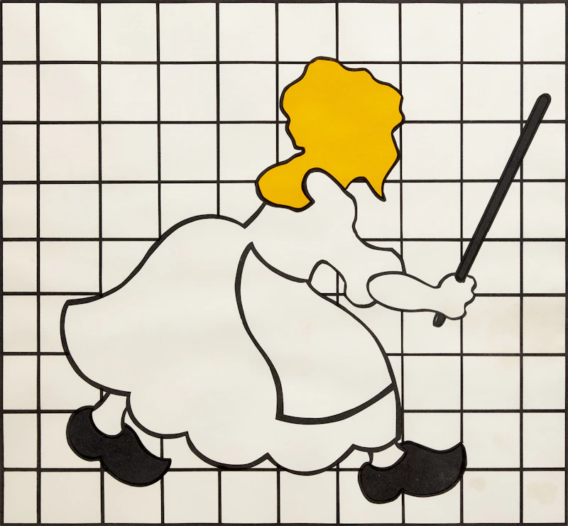 John MacGregor, Dutch Girl, colour serigraph - view 1