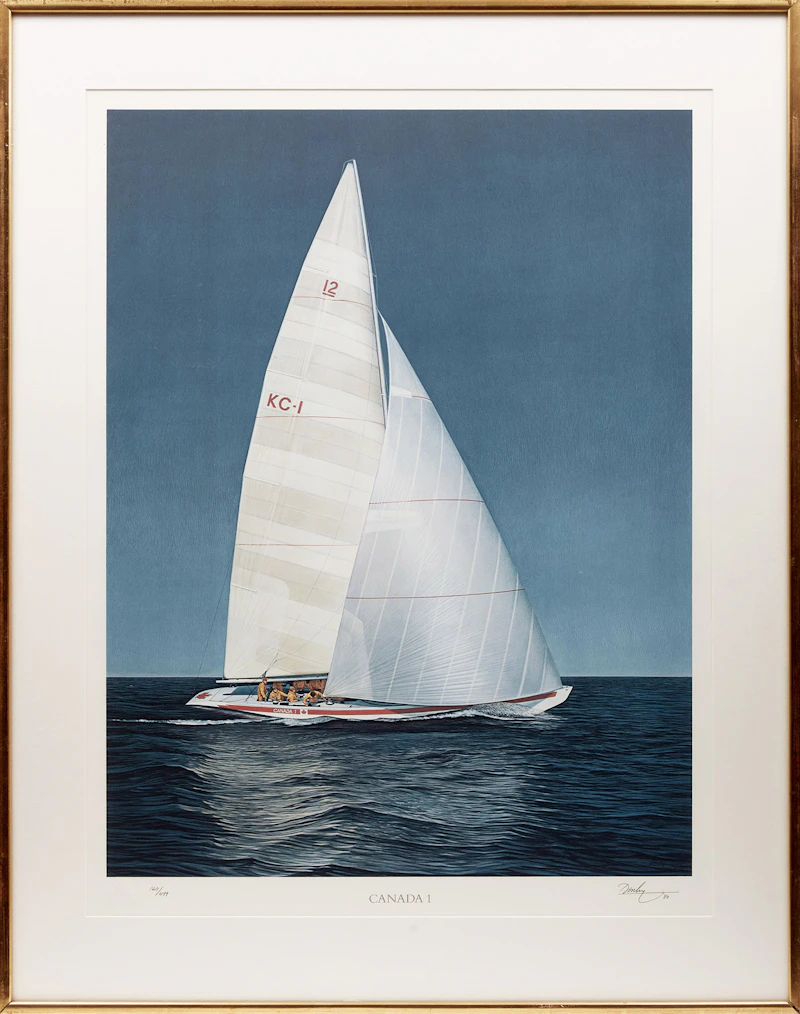 Kenneth Danby, Canada 1, colour lithograph, 1983 - view 2
