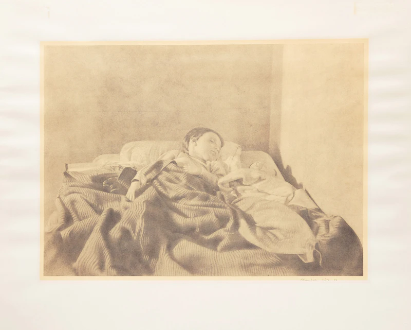 Jack Chambers, Diego Sleeping, lithograph, 1972 - view 2