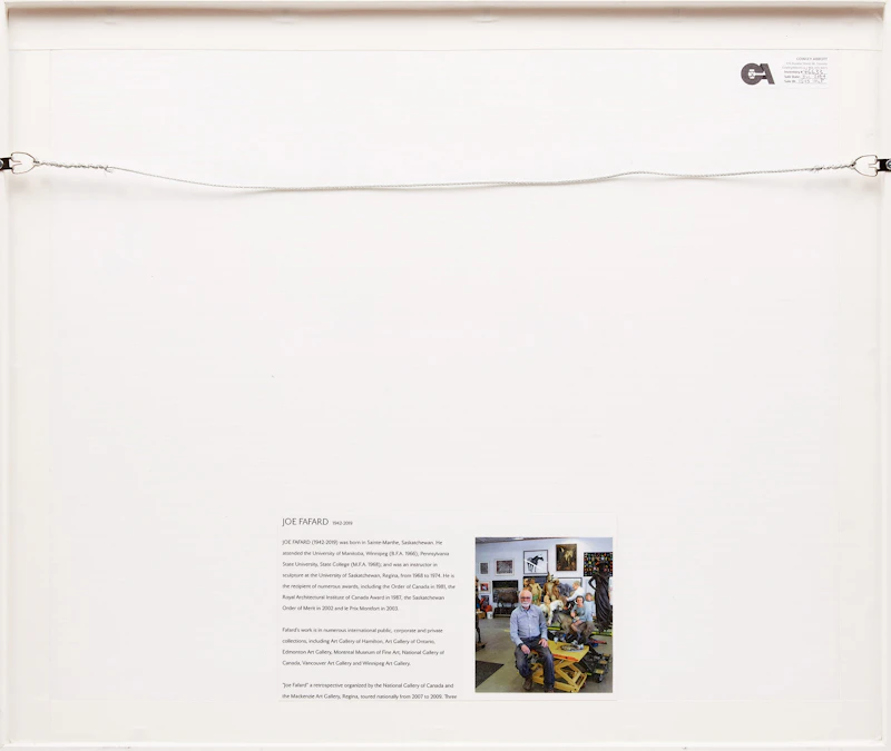 Joe Fafard, Sonny!, colour serigraph, 1979 - view 3