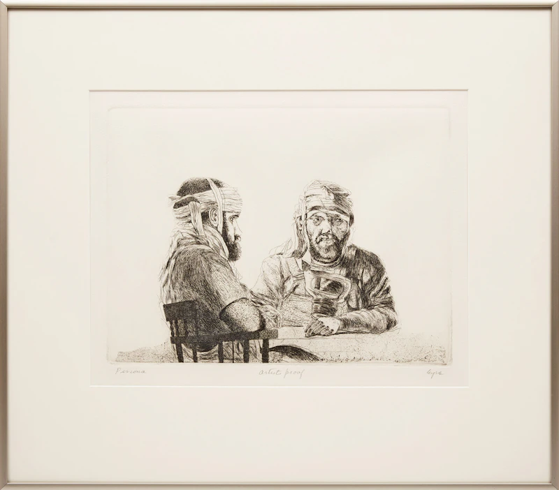 Ivan Kenneth Eyre, Persona; Tea Time, two etchings - view 2