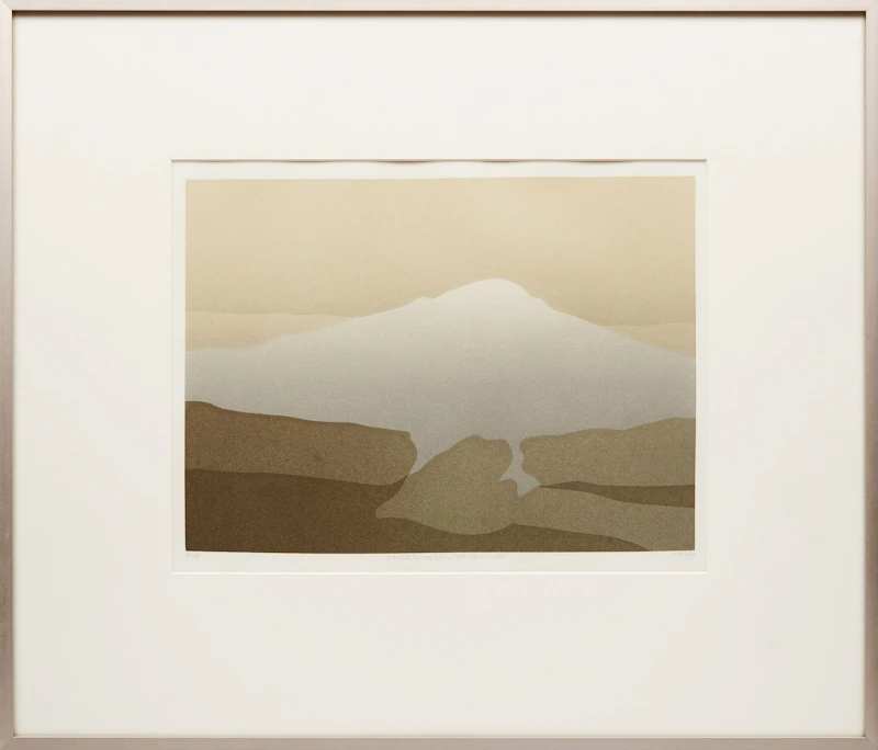 Toni Onley, Black Island/Coast Suite; White Mountain/Western Suite; Selkirk Range/Western Suite, three colour serigraphs - view 5