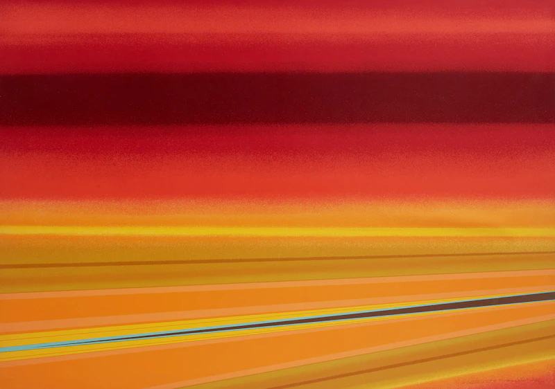 Rita Letendre, Koshak, colour serigraph