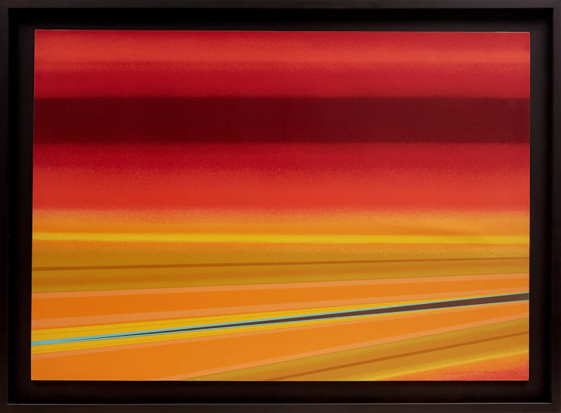 Rita Letendre, Koshak, colour serigraph, 1977 - view 2