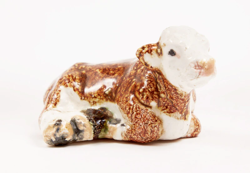 Calf Lying Down by Joe Fafard