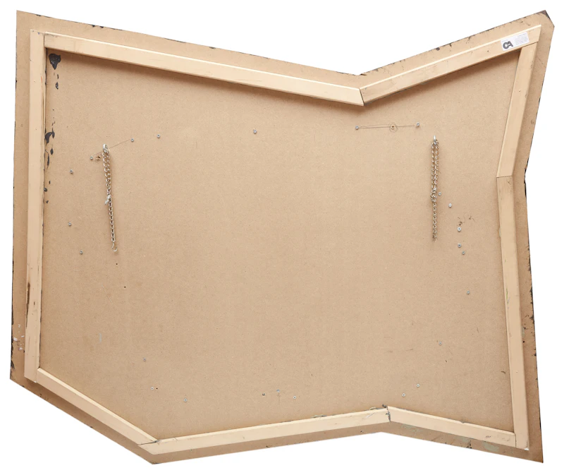 Jean-Paul Jérôme, Sans titre, painted wood relief sculpture, 2001 - view 2