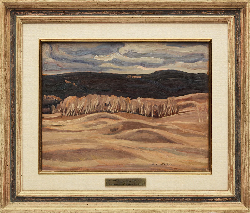A.Y. Jackson, Ranching Country, Cariboo, B.C, oil on panel, 1946 - view 2