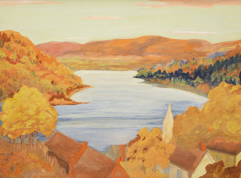 Autumn Landscape by Frederick Horsman Varley