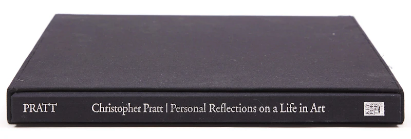 Christopher Pratt, Christmas Eve at 12 O'Clock; Christopher Pratt: Personal Reflections on a Life in Art, book and serigraph - view 2