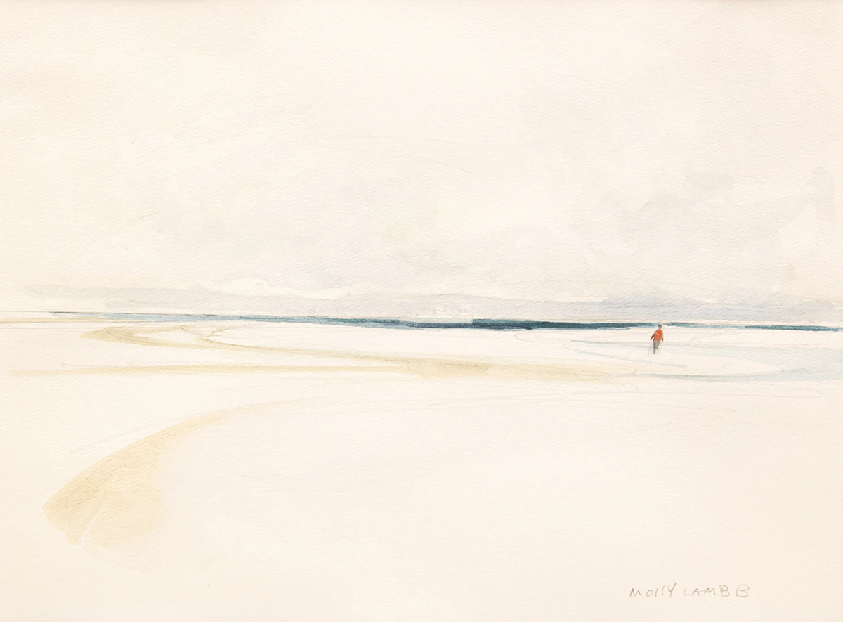 Molly Lamb Bobak, Kye Bay, Vancouver Island, watercolour
