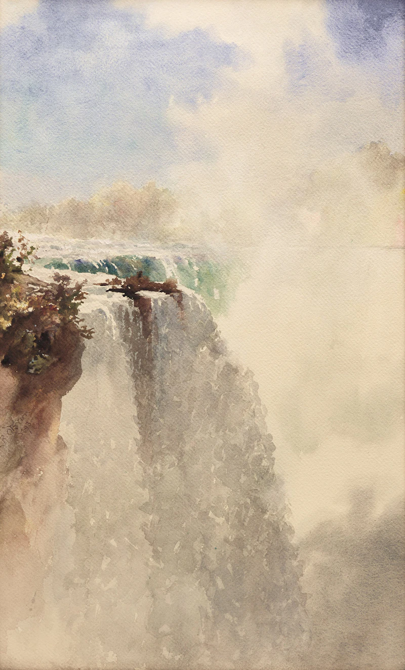 Horseshoe Falls, Niagara, 1893 by Lucius Richard O'Brien