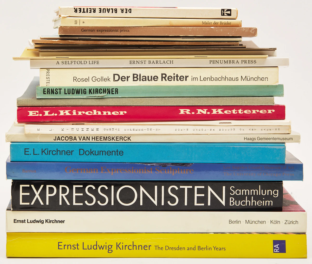 Books and Reference, A Selection of Twenty-Three Art Reference Books on German Expressionism, 23 books