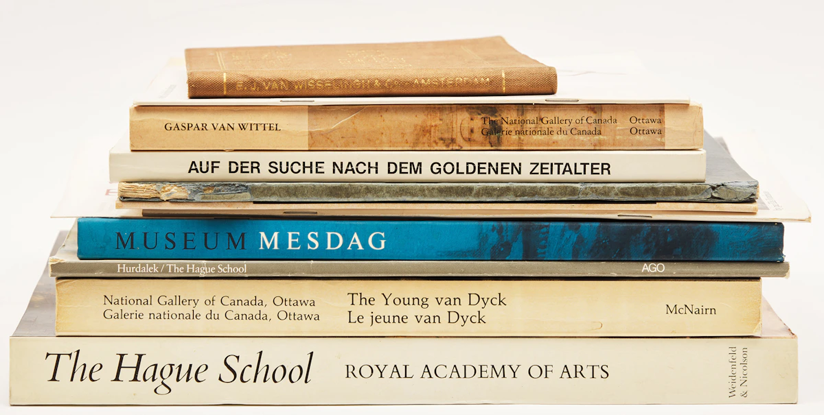 Books and Reference, A Selection of Twelve Dutch Art Reference Books, 12 books