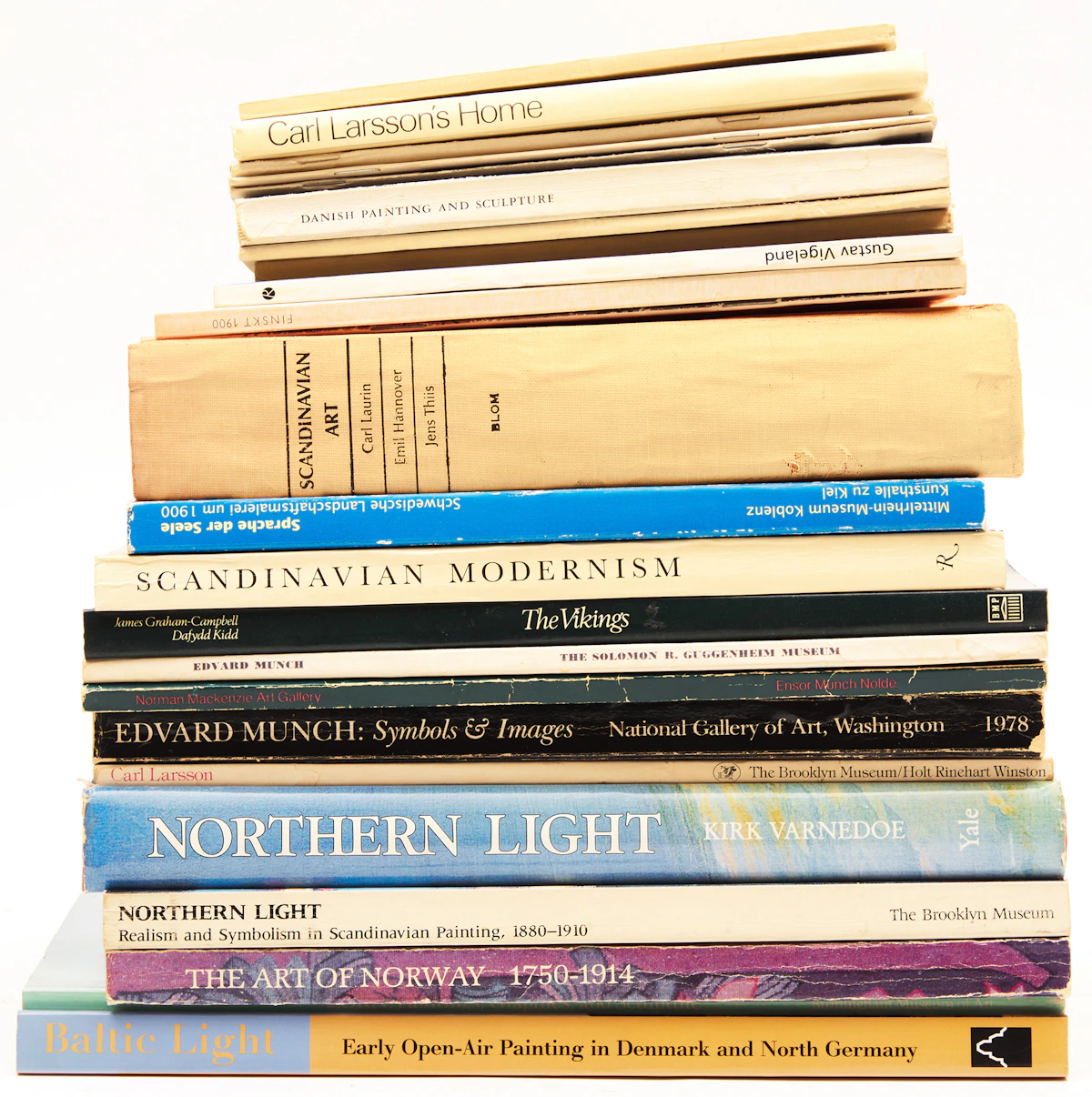 Books and Reference, A Selection of Twenty-Four Scandinavian Art Books, 24 books