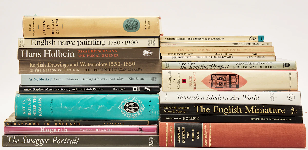 Books and Reference, A Selection of Twenty-Two English Art Reference Books, 22 books