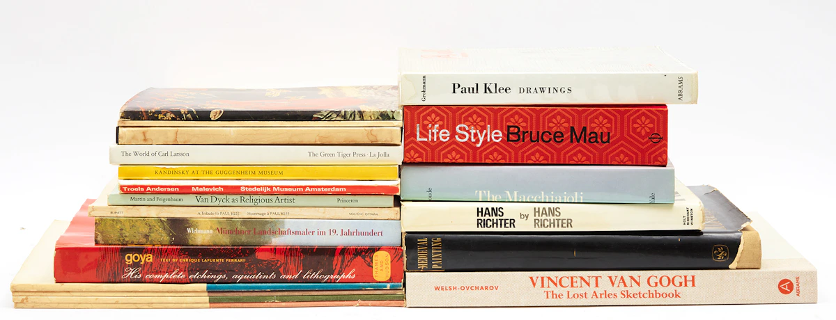 Books and Reference, A Collection of Twenty Artist Reference Books, 20 books