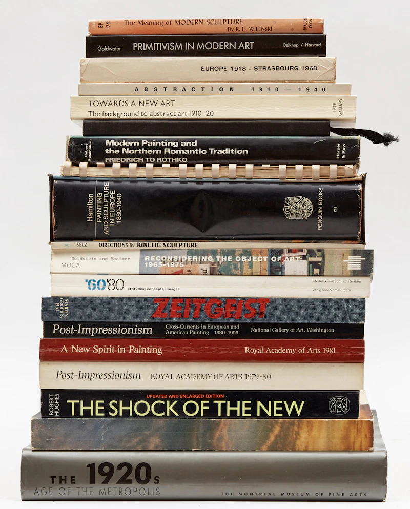 Books and Reference, A Selection of Nineteen Modern and Post-Impressionism Art Reference Books, 19 books