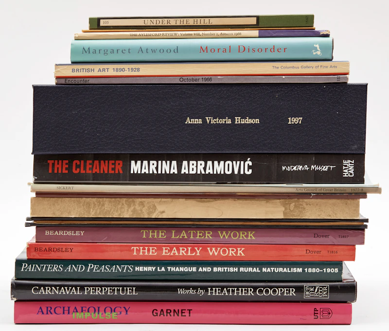 Books and Reference, A Selection of Eighteen Artist Reference Books, 18 books