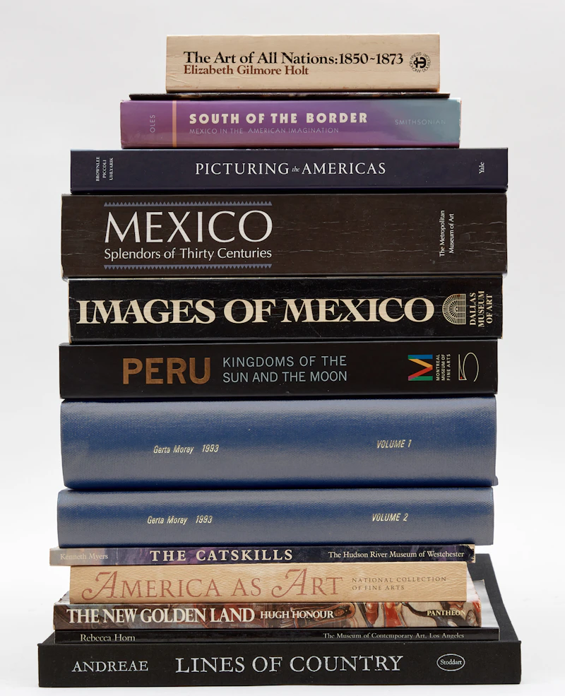 Books and Reference, A Selection of Fourteen North and South American Art Reference Books, 14 books