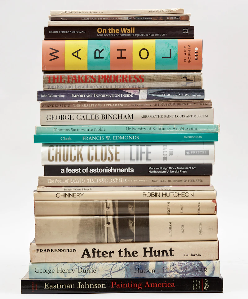 Books and Reference, A Selection of Twenty-Three Art Reference Books and Artist Biographies, 23 books