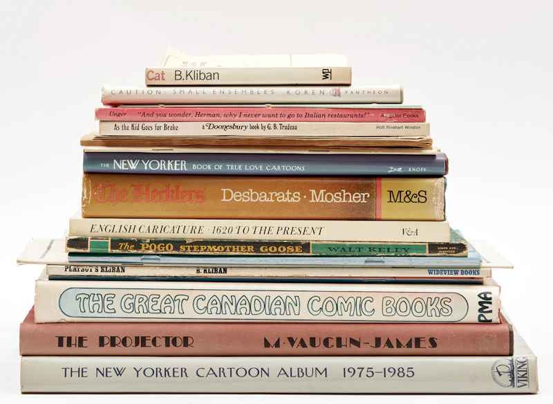 Books and Reference, A Selection of Twenty Cartoons and Cartoon Reference Books, 20 books