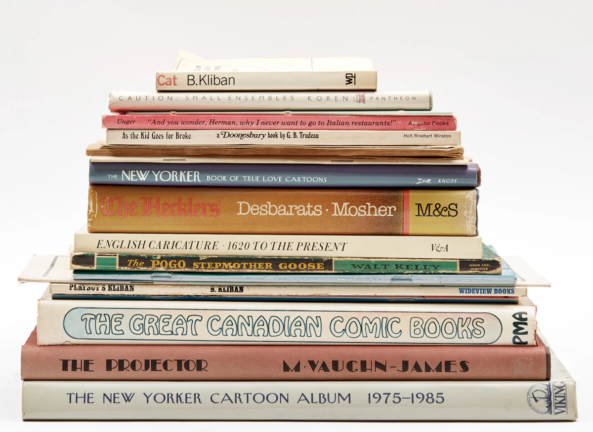 Books and Reference, A Selection of Twenty Cartoons and Cartoon Reference Books, 20 books