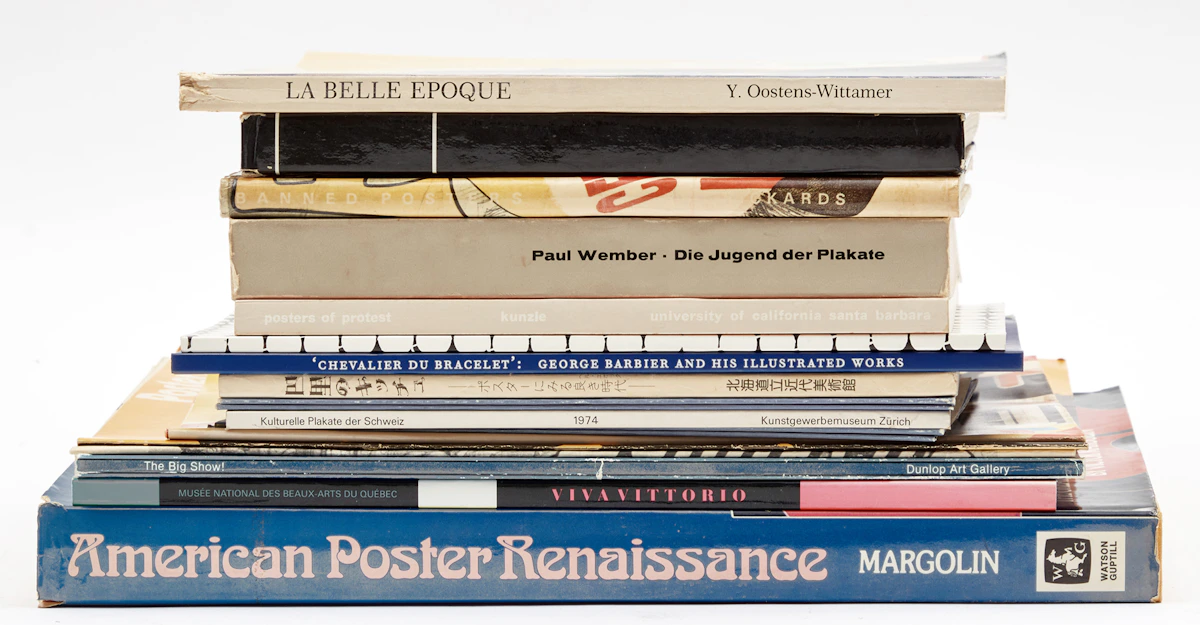 Books and Reference, A Selection of Nineteen Design Reference Books, 19 books