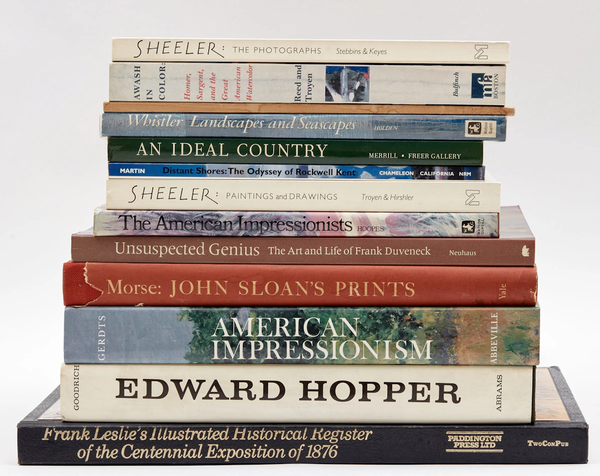 Books and Reference, A Selection of Thirteen Artist Reference Books, 13 books