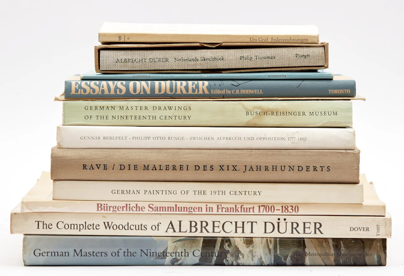 Books and Reference, A Selection of Twelve German Art History Reference Books, 12 books