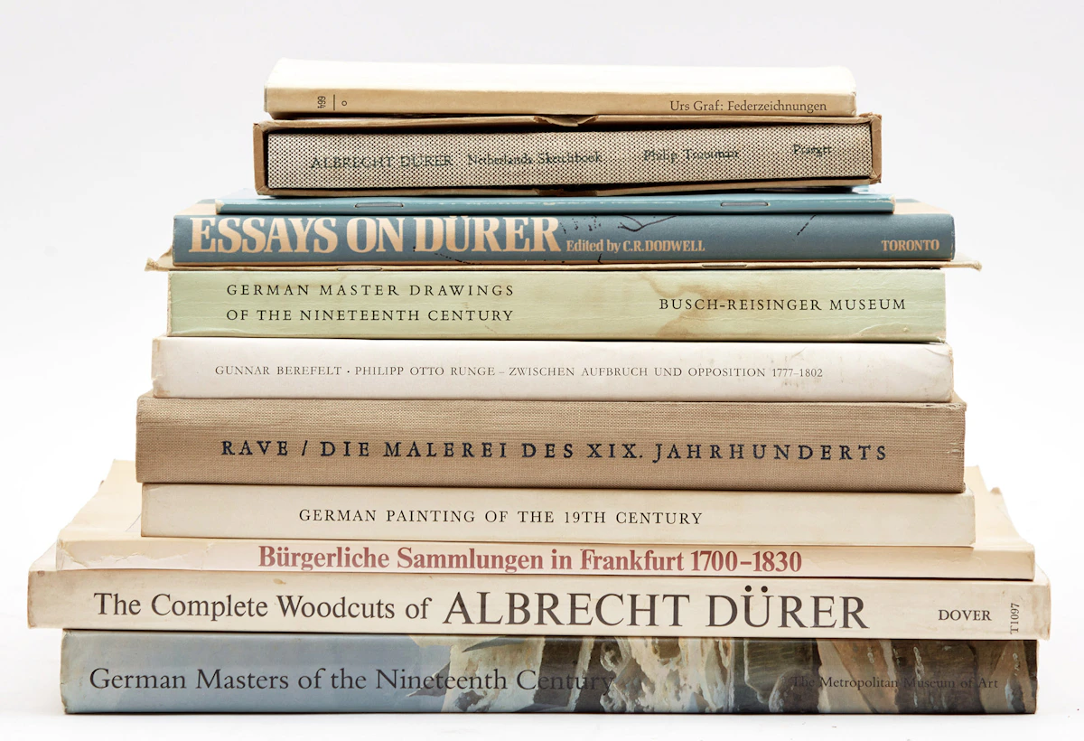 Books and Reference, A Selection of Twelve German Art History Reference Books, 12 books