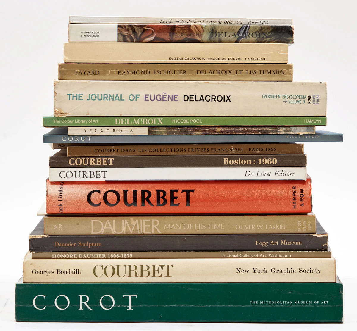 Books and Reference, A Selection of Twenty-One French Artist Reference Books, 21 books