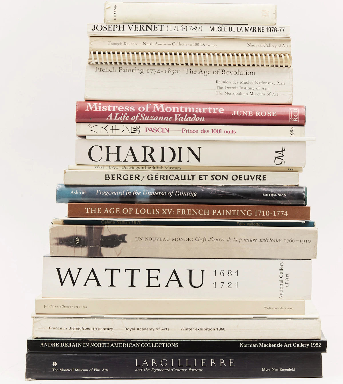 Books and Reference, A Selection of Twenty-Five French Art and Artist Reference Books, 25 books