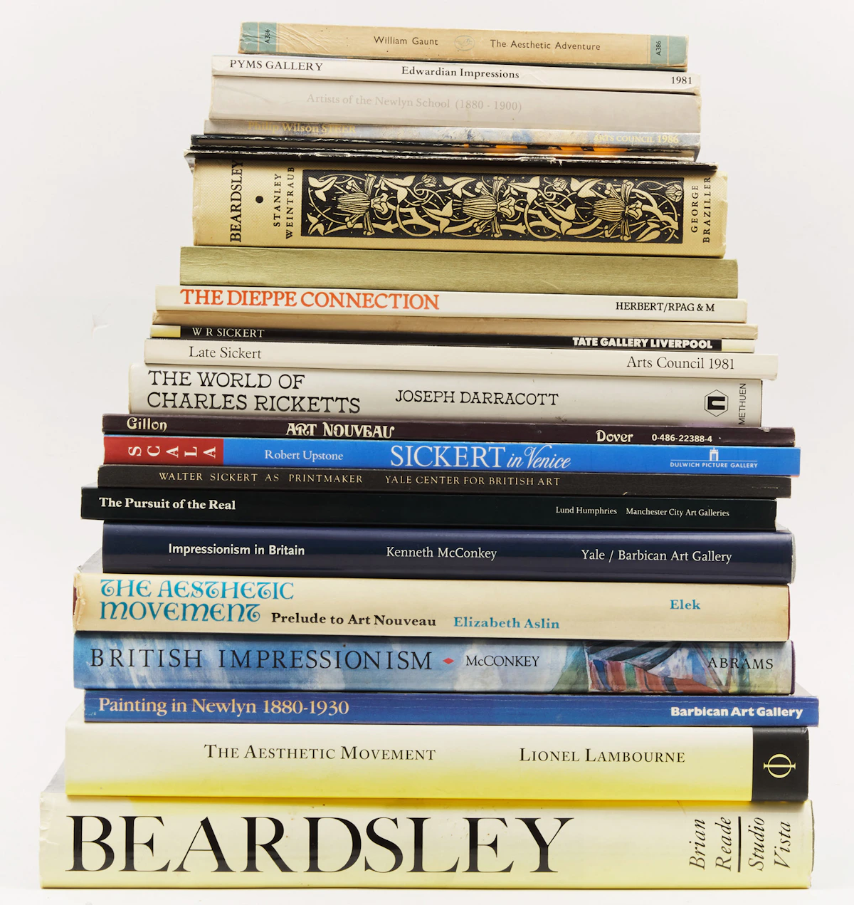Books and Reference, A Collection of Twenty-Three 19th Century British Art Movements Reference Books, 23 books