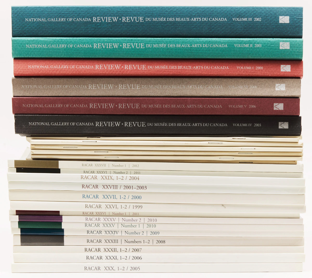 Books and Reference, A Selection of Twenty-Seven Canadian Art Reviews and Bulletins, 27 books